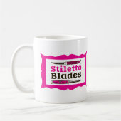Mug Lames Stiletto dans le cadre (Gauche)