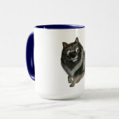 Mug L'ami du Keeshond A n'aiment pas autre ! (Devant gauche)