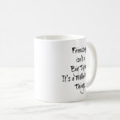 Mug L'amitié n'est pas une grande chose... (Devant droit)
