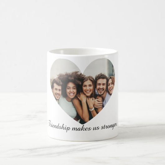 Mug L'amitié nous rend plus forts. (Centre)