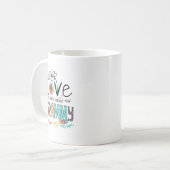 Mug L'amour appelé chemise grammy (Devant gauche)