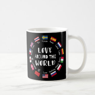 Mug L'amour autour des langues du monde