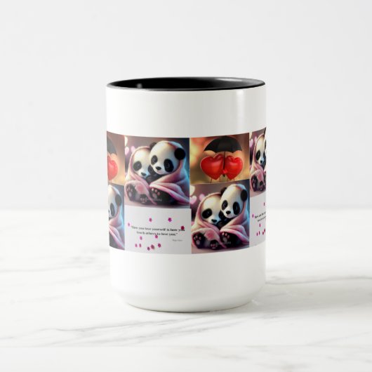 Mug L'amour avec Panda (Centre)