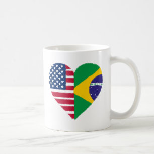 Mug L'amour brésilien américain