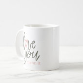 Mug L'amour, ça veut dire (Devant gauche)
