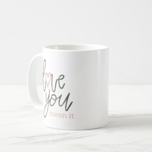 Mug L'amour, ça veut dire (Devant gauche)