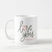 Mug L'amour, ça veut dire (Gauche)