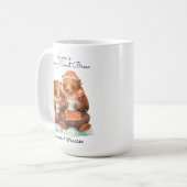 Mug L'amour c'est l'ours doux mignon caricaturé mou (Devant gauche)