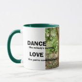 Mug L'amour, chantent, vivent, et dansent des (Gauche)