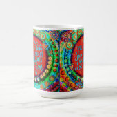 Mug L'amour comme Jésus Rouge Festive Noël (Centre)