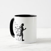 Mug L'amour COURANT tellement je suis tellement amusan (Devant gauche)
