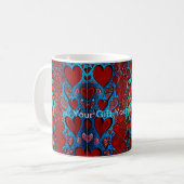 Mug L'amour dans chaque battement de coeur (Devant gauche)