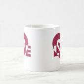 Mug L'amour dans le vin pourpre (Centre)