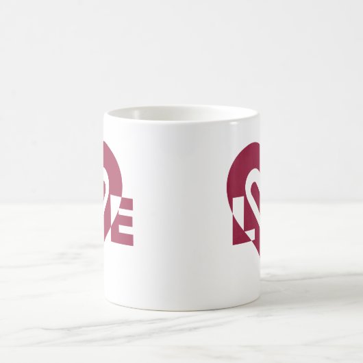Mug L'amour dans le vin pourpre (Centre)