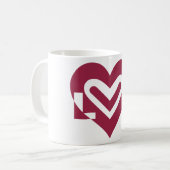 Mug L'amour dans le vin pourpre (Devant gauche)