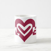 Mug L'amour dans le vin pourpre (Centre)