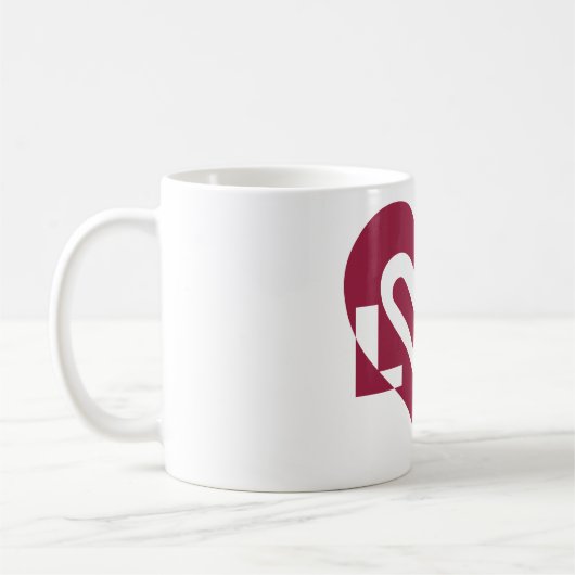 Mug L'amour dans le vin pourpre (Gauche)