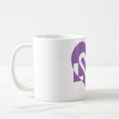 Mug L'amour dans le violet (Gauche)
