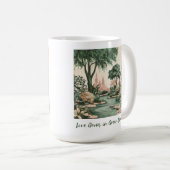 Mug L'amour dans les espaces verts (Devant droit)