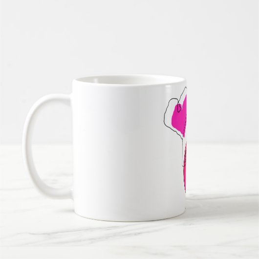 Mug L'amour dans l'esprit (Gauche)