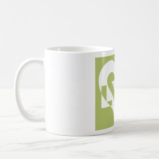 Mug L'amour dans Sage Green (Gauche)