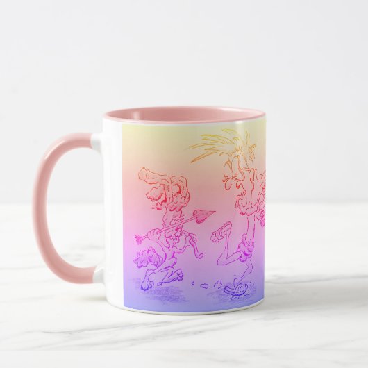 Mug L'amour de Cupidon stupide (Gauche)
