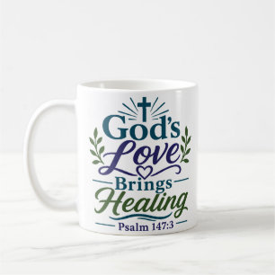 Mug L'amour de Dieu apporte la guérison Citation spiri