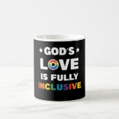 Mug L'amour de Dieu est pleinement inclusif Mois de la (Centre)