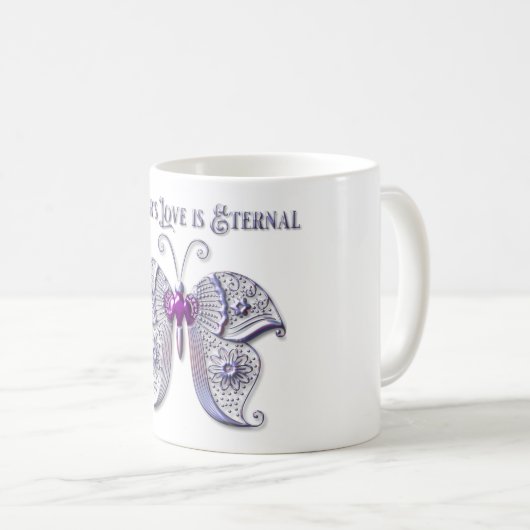 Mug L'amour de la mère est éternel (Devant droit)