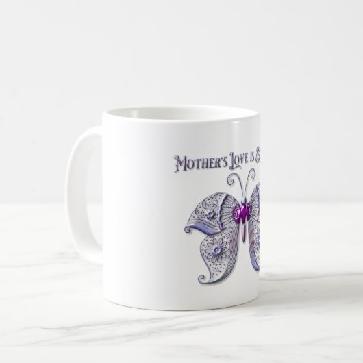 Mug L'amour de la mère est éternel (Devant gauche)