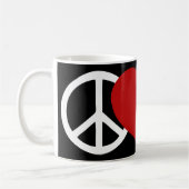 Mug L'amour de la paix (Gauche)