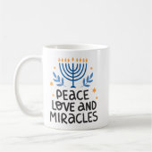 Mug L'amour de la paix et les miracles (Gauche)