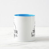 Mug L'amour de l'enseignant Inspirer-drôle (Centre)
