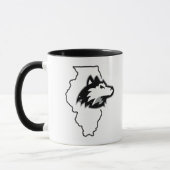 Mug L'Amour de l'État de NIU Huskies (Gauche)