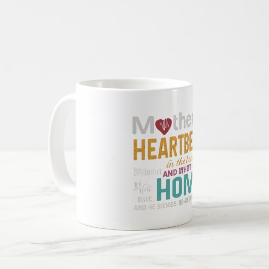 Mug L'amour de maman (Devant gauche)