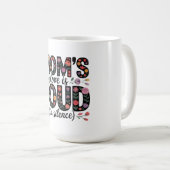 Mug L'amour de maman est fort (dans le silence) (Devant droit)