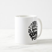 Mug L'Amour De Moi Est Votre Super Puissance Typograph (Devant droit)
