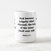 MUG L'AMOUR DE PLUSIEURS SE REFROIDIRA (Centre)