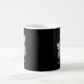 Mug L'Amour De sensibilisation sur l'autisme N'A Pas B (Centre)