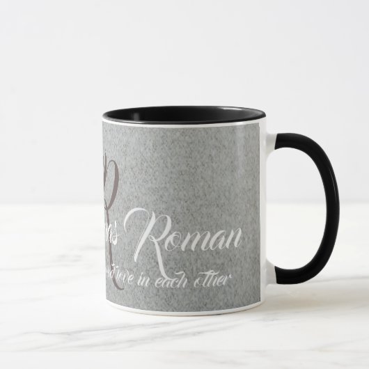Mug L'amour de votre famille ne connaît pas de limites (Droite)