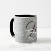 Mug L'amour de votre famille ne connaît pas de limites (Devant gauche)