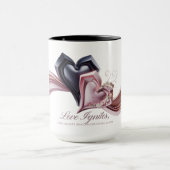 Mug L'amour déclenche la musique Heartbeat (Centre)
