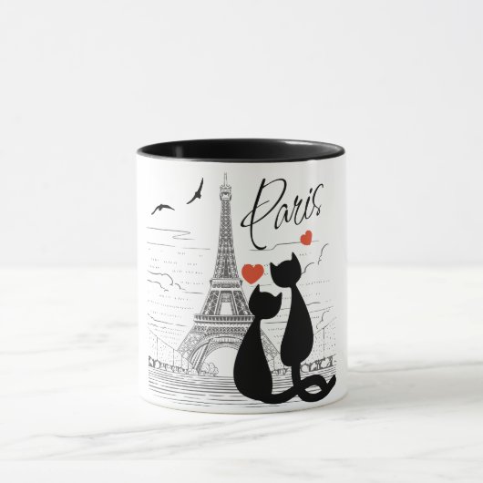 Mug L'amour des chats à Paris (Centre)