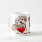 Mug L'Amour des chiots - (Devant gauche)