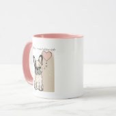 Mug L'amour des chiots - à la française (Devant gauche)