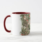Mug L'amour des cœurs rouges est dans l'air (Gauche)