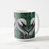 Mug "L'amour des cygnes"  (Devant droit)