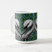 Mug "L'amour des cygnes"  (Devant gauche)