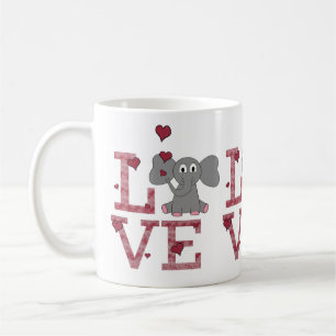 Mug L'amour des éléphants