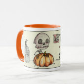 Mug L'amour d'Halloween (hommage à Wes Craven) (Devant gauche)